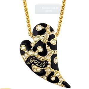 Guess Heart Pendant Necklace